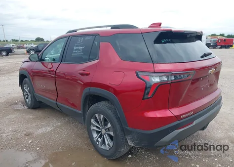 2025 Chevrolet Equinox Lt из США, поврежденный, VIN 3GNAXHEG0SL201530